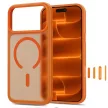 Tech-Protect MagMat MagSafe CC Matte Cosmic Orange iPhone 17 Pro / 18 Pro tok, matt narancssárga