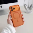 Tech-Protect MagMat MagSafe CC Matte Cosmic Orange iPhone 17 Pro / 18 Pro tok, matt narancssárga