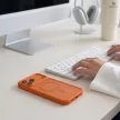Tech-Protect MagMat MagSafe CC Matte Cosmic Orange iPhone 17 Pro Max / 18 Pro Max tok, matt narancssárga
