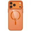 Tech-Protect MagMat MagSafe CC Cosmic Orange/Clear iPhone 17 Pro / 18 Pro tok, narancssárga-átlátszó