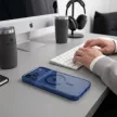Tech-Protect MagMat MagSafe CC iPhone 17 Pro Max / 18 Pro Max tok, sötétkék-átlátszó