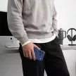 Tech-Protect MagMat MagSafe CC iPhone 17 Pro Max / 18 Pro Max tok, sötétkék-átlátszó