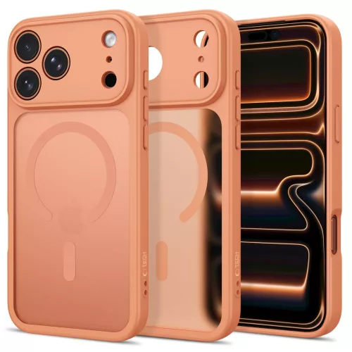 Tech-Protect BasicMag MagSafe Matte Cosmic Orange iPhone 17 Pro / 18 Pro tok, matt narancssárga