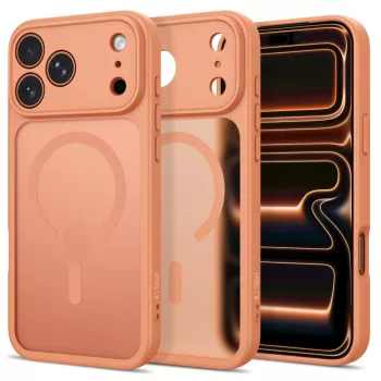   Tech-Protect BasicMag MagSafe Matte Cosmic Orange iPhone 17 Pro Max / 18 Pro Max tok, matt narancssárga