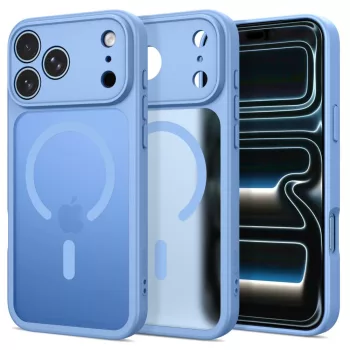   Tech-Protect BasicMag MagSafe iPhone 17 Pro Max / 18 Pro Max tok, matt világoskék