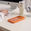 Tech-Protect MagPeak MagSafe CC Matte Cosmic Orange iPhone 17 Pro / 18 Pro tok, matt narancssárga