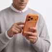 Tech-Protect MagPeak MagSafe CC Matte Cosmic Orange iPhone 17 Pro Max / 18 Pro Max tok, matt narancssárga