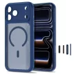 Tech-Protect MagPeak MagSafe CC iPhone 17 Pro / 18 Pro tok, matt sötétkék