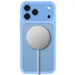 Tech-Protect MagPeak MagSafe CC iPhone 17 Pro Max / 18 Pro Max tok, matt világoskék