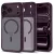 Tech-Protect MagPeak MagSafe CC Matte Dark Cherry iPhone 17 Pro Max / 18 Pro Max tok, matt bordó