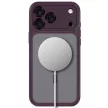 Tech-Protect MagPeak MagSafe CC Matte Dark Cherry iPhone 17 Pro Max / 18 Pro Max tok, matt bordó