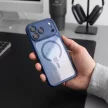 Tech-Protect MagPeak MagSafe CC iPhone 17 Pro / 18 Pro tok, sötétkék-átlátszó