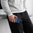 Tech-Protect MagPeak MagSafe CC iPhone 17 Pro / 18 Pro tok, sötétkék-átlátszó