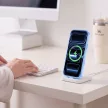 Tech-Protect MagPeak MagSafe CC iPhone 17 Pro Max / 18 Pro Max tok, világoskék-átlátszó