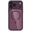 Tech-Protect MagPeak MagSafe CC Dark Cherry/Clear iPhone 17 Pro Max / 18 Pro Max tok, bordó-átlátszó