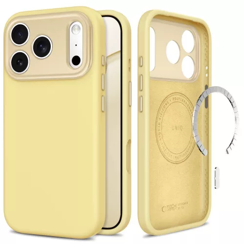 Tech-Protect Uniq MagSafe CC Mellow iPhone 17 Pro / 18 Pro tok, sárga