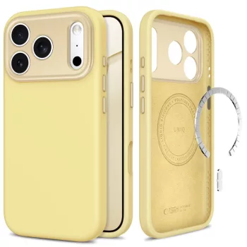   Tech-Protect Uniq MagSafe CC Mellow iPhone 17 Pro Max / 18 Pro Max tok, sárga