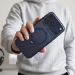 Tech-Protect MagAir St MagSafe CC iPhone 17 Pro Max / 18 Pro Max tok, matt sötétkék