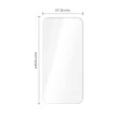 Tech-Protect Onetouch Set+ 2 db iPhone 17 Pro / 18 Pro tok, átlátszó