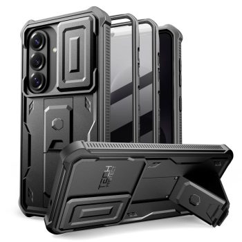 Tech-Protect Kevlar Cam+ Case Samsung Galaxy S26 tok, fekete