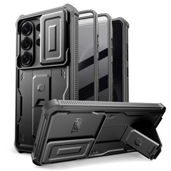   Tech-Protect Kevlar Cam+ Case Samsung Galaxy S26 Ultra tok, fekete
