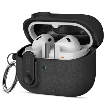   Tech-Protect Slim Hook Samsung Galaxy Buds 3/3 FE/3 Pro, tok, fekete