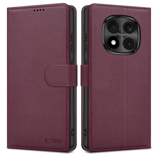 Tech-Protect Wallet Case Xiaomi Redmi Note 15 Pro 5G tok, burgundy