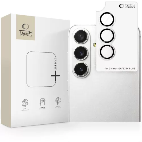 TECH-PROTECT CAMRING FIT+ GALAXY S26 / S26+ PLUS CLEAR edzett üvegfólia