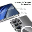 Tech-Protect FlexAir Hybrid MagSafe Case Samsung Galaxy S26 Ultra tok, átlátszó