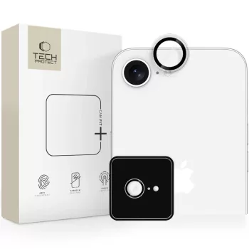   TECH-PROTECT CAMRING FIT+ Apple iPhone 16e CLEAR kameravédő