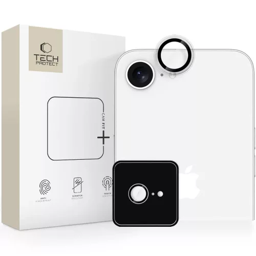 TECH-PROTECT CAMRING FIT+ Apple iPhone 16e CLEAR kameravédő