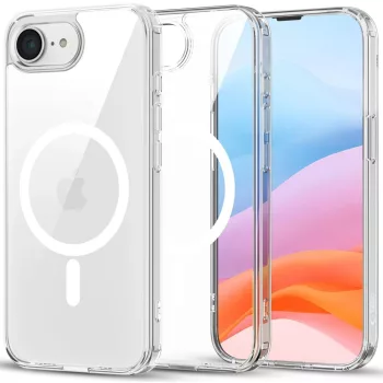   Tech-Protect FlexAir Hybrid MagSafe iPhone 16e Case tok, átlátszó