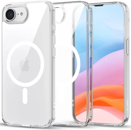 Tech-Protect FlexAir Hybrid MagSafe iPhone 16e Case tok, átlátszó