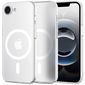   Tech-Protect MagSlim MagSafe iPhone 16e Case tok, matt átlátszó