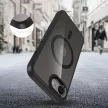 Tech-Protect MagMat MagSafe iPhone 16e Case tok, fekete-tok, átlátszó