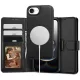 TECH-PROTECT WALLET MAGSAFE iPhone 16E MATTE tok, fekete
