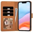 TECH-PROTECT WALLET Apple iPhone 16e SADDLE tok, barna