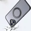 Tech-Protect MagRing MagSafe case iPhone 16e tok, matt fekete