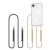 Tech-Protect FlexAir Chain MagSafe iPhone 16e Case tok, fekete/tok, bézs