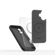 Tech-Protect Liquid Silicone MagSafe iPhone 16e Case tok, fekete