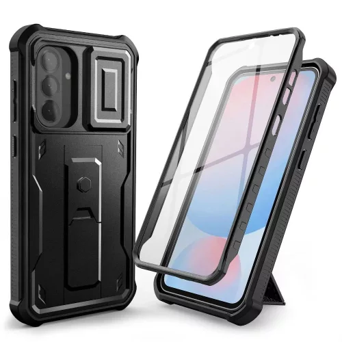 Tech-Protect Kevlar Cam+ Case Samsung Galaxy A56 5G tok, fekete