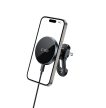 TECH-PROTECT MM15W-V5 MAGNETIC MAGSAFE STABLE VENT CAR MOUNT vezeték nélküli töltő 15W,, fekete