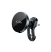 TECH-PROTECT MM15W-V5 MAGNETIC MAGSAFE STABLE VENT CAR MOUNT vezeték nélküli töltő 15W,, fekete