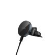 TECH-PROTECT MM15W-V5 MAGNETIC MAGSAFE CD & VENT CAR MOUNT vezeték nélküli töltő 15W,, fekete