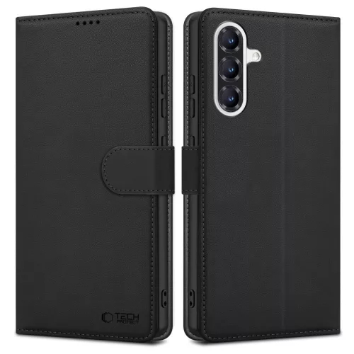 TECH-PROTECT WALLET GALAXY A56 5G MATTE tok, fekete