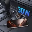 TECH-PROTECT CC01 2-PORT autós töltő PD30W/QC3.0, fekete
