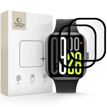   Tech-Protect Glass Flex+ Hybrid Glass 2-pack Xiaomi Redmi Watch 5 hibrid üvegfólia