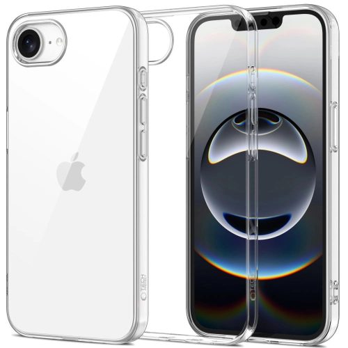 Tech-Protect FlexAir iPhone 16e Case tok, átlátszó