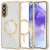 Tech-Protect MagFlex MagSafe Case Samsung Galaxy A56 5G tok, átlátszó tok, arany