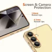 Tech-Protect MagFlex MagSafe Case Samsung Galaxy A56 5G tok, átlátszó tok, arany